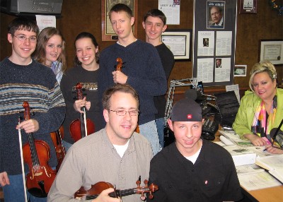 The Saline Fiddlers with Lucy Ann Lance