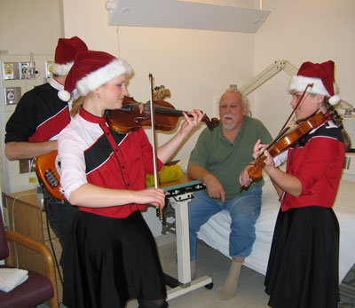 The Saline Fiddlers at the VA Hospital
