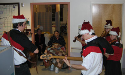 The Saline Fiddlers at the VA Hospital